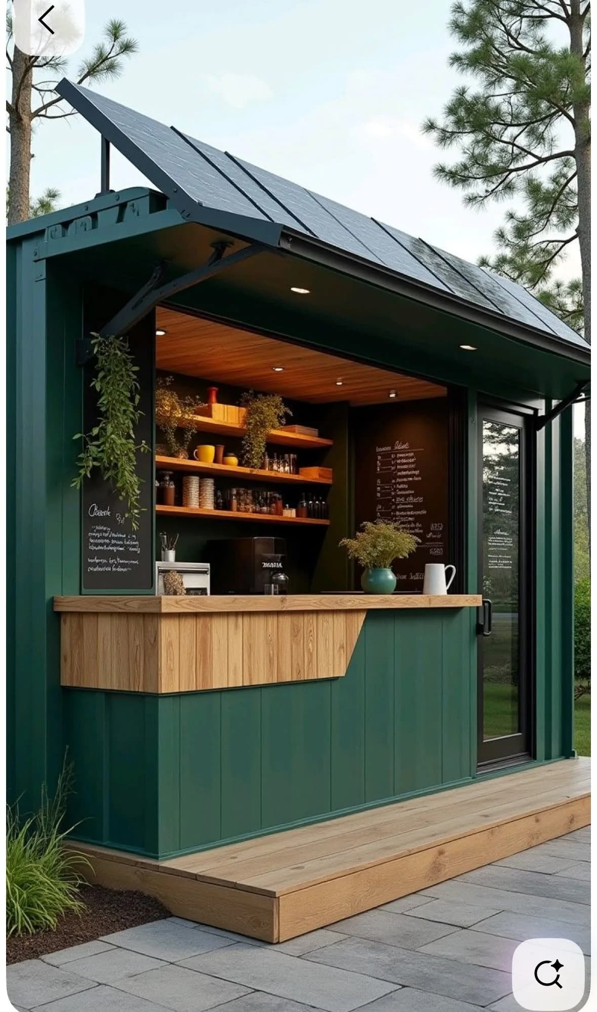 Imbisscontainer / Kioskcontainer