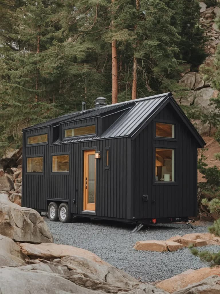 Tiny House / Wohncontainer auf Anhänger 9