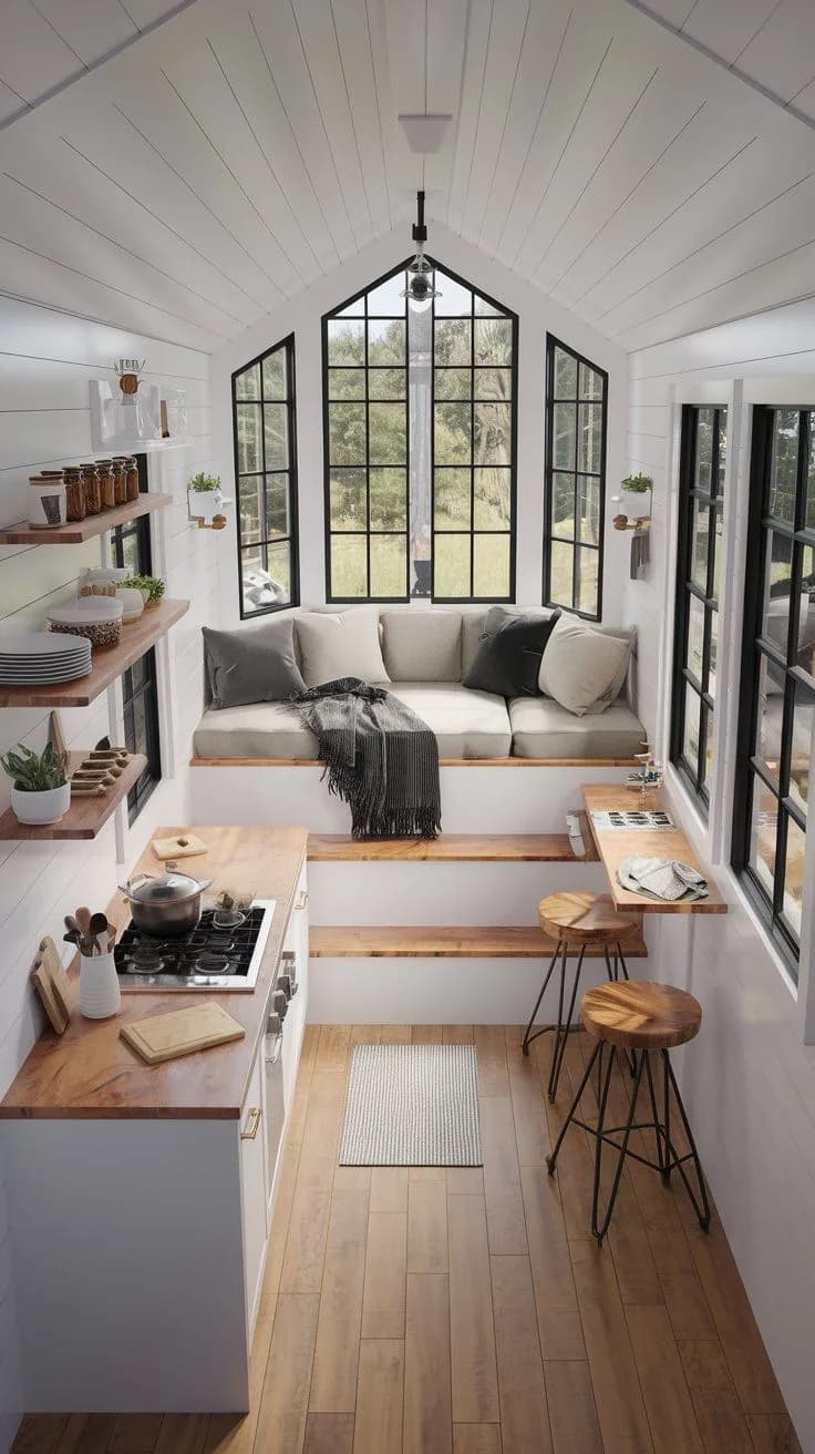 Tiny House / Wohncontainer auf Anhänger 15